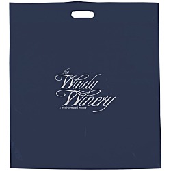 Recyclable Reinforced Handle Plastic Bag - 22" x 20"
