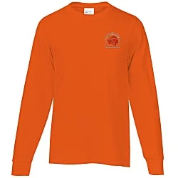 Port & Company Essential Long Sleeve T-Shirt - Embroidered