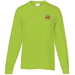 Port & Company Essential Long Sleeve T-Shirt - Embroidered