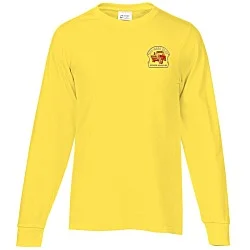 Port & Company Essential Long Sleeve T-Shirt - Embroidered