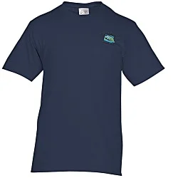 Port & Company Essential Pocket T-Shirt - Embroidered