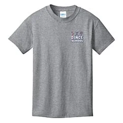 Port Classic 5.4 oz. T-Shirt - Youth - Colors - Embroidered