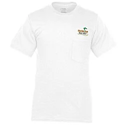 Port Classic 5.4-oz Pocket T-Shirt - Men's - Embroidered