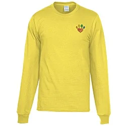 Port Classic 5.4 oz. Long Sleeve T-Shirt - Men's - Colors - Embroidered