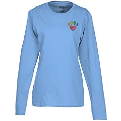 Port Classic 5.4 oz. Long Sleeve T-Shirt - Ladies' - Colors - Embroidered