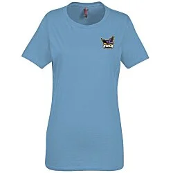Perfect Weight Crew Tee - Ladies' - Colors - Embroidered