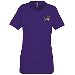Perfect Weight Crew Tee - Ladies' - Colors - Embroidered