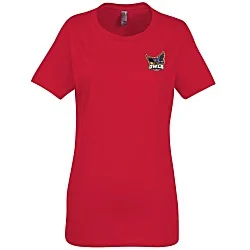 Perfect Weight Crew Tee - Ladies' - Colors - Embroidered