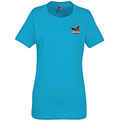 Perfect Weight Crew Tee - Ladies' - Colors - Embroidered