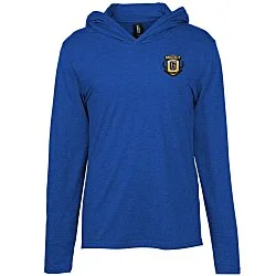 Optimal Tri-Blend Hooded T-Shirt - Men's - Embroidered