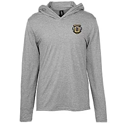 Optimal Tri-Blend Hooded T-Shirt - Men's - Embroidered