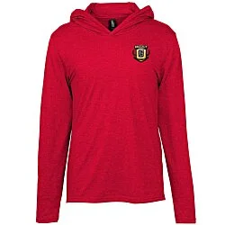 Optimal Tri-Blend Hooded T-Shirt - Men's - Embroidered
