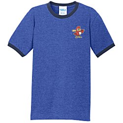 Classic Ringer T-Shirt - Colors - Embroidered