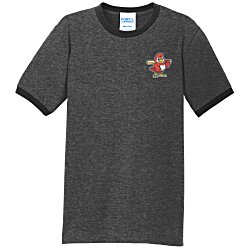 Classic Ringer T-Shirt - Colors - Embroidered
