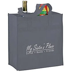 Polypropylene Reusable Grocery Bag - 14" x 13" - 24 hr
