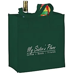 Polypropylene Reusable Grocery Bag - 14" x 13" - 24 hr