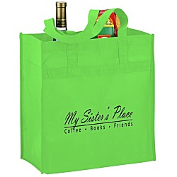 Polypropylene Reusable Grocery Bag - 14" x 13" - 24 hr