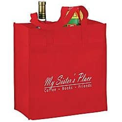 Polypropylene Reusable Grocery Bag - 14" x 13" - 24 hr