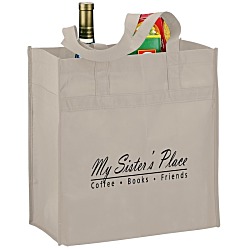 Polypropylene Reusable Grocery Bag - 14" x 13" - 24 hr