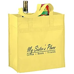 Polypropylene Reusable Grocery Bag - 14" x 13" - 24 hr