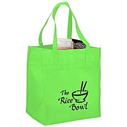 Polypropylene Reusable Grocery Bag - 15" x 13" - 24 hr