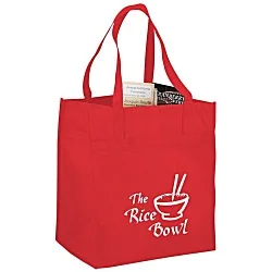 Polypropylene Reusable Grocery Bag - 15" x 13" - 24 hr