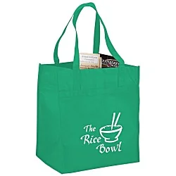 Polypropylene Reusable Grocery Bag - 15" x 13" - 24 hr