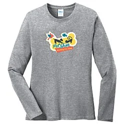 Port Classic 5.4 oz. Long Sleeve T-Shirt - Ladies' - Colors - Full Color
