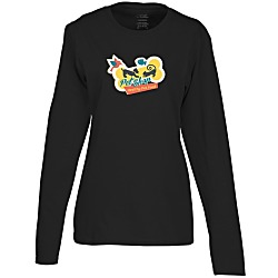Port Classic 5.4 oz. Long Sleeve T-Shirt - Ladies' - Colors - Full Color