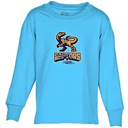 Port Classic 5.4 oz. Long Sleeve T-Shirt - Youth - Colors - Full Color