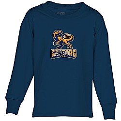 Port Classic 5.4 oz. Long Sleeve T-Shirt - Youth - Colors - Full Color