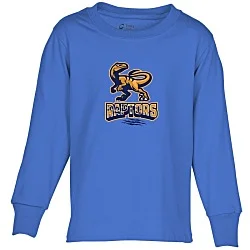 Port Classic 5.4 oz. Long Sleeve T-Shirt - Youth - Colors - Full Color