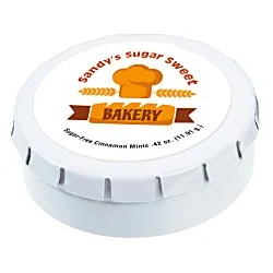 Round Mint Tin with Full Color Dome - 1-3/4"