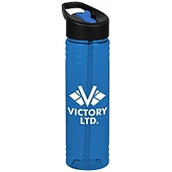 Halcyon Water Bottle with Two-Tone Flip Straw Lid - 24 oz