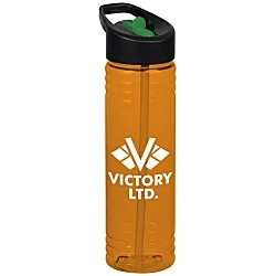 Halcyon Water Bottle with Two-Tone Flip Straw Lid - 24 oz.