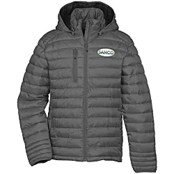 Hudson Quilted Hooded Jacket - Men's