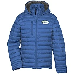 Hudson Quilted Hooded Jacket - Men's