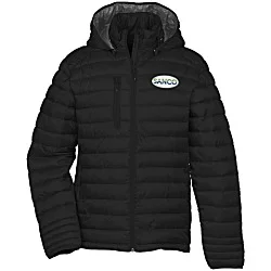 Hudson Quilted Hooded Jacket - Men's