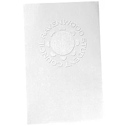 Legal Size Embossed Linen Paper Folder