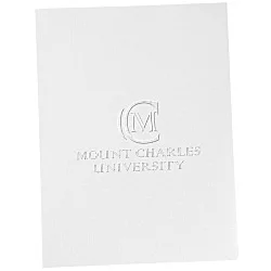 Embossed Linen Paper Folder