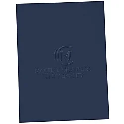 Embossed Linen Paper Folder