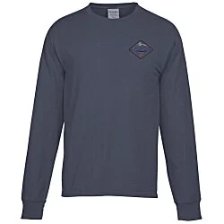 ComfortWash Garment-Dyed LS Tee - Embroidered