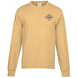 ComfortWash Garment-Dyed LS Tee - Embroidered