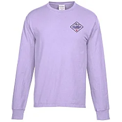 ComfortWash Garment-Dyed LS Tee - Embroidered