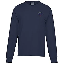 ComfortWash Garment-Dyed LS Tee - Embroidered