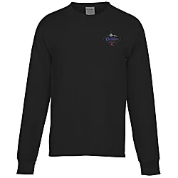 ComfortWash Garment-Dyed LS Tee - Embroidered