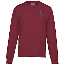 ComfortWash Garment-Dyed LS Tee - Embroidered