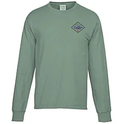 ComfortWash Garment-Dyed LS Tee - Embroidered
