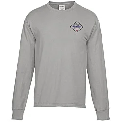ComfortWash Garment-Dyed LS Tee - Embroidered