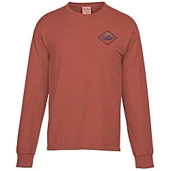 ComfortWash Garment-Dyed LS Tee - Embroidered